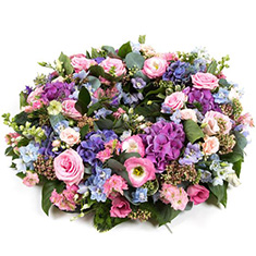  Wreath in Summer colours