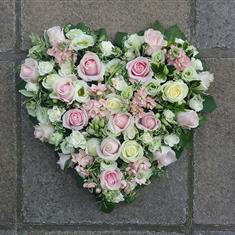 Heart in Pinks &amp; Cream 